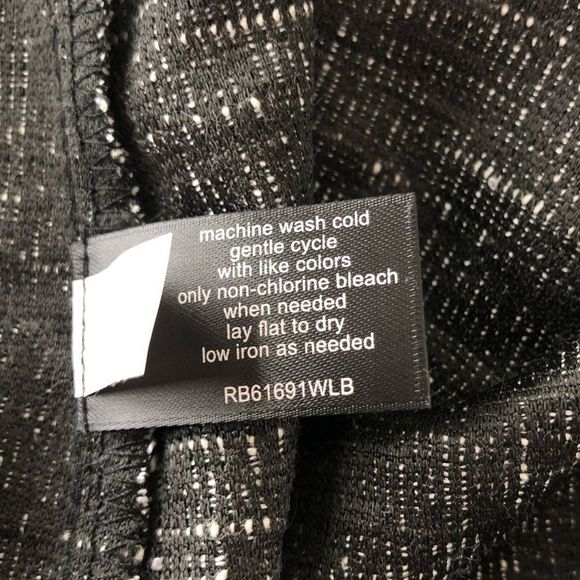 Lane Bryant Tweed Boucle Raw Trim Short Sleeve Fit & Flare Dress 10/12 Large - Picture 11 of 12